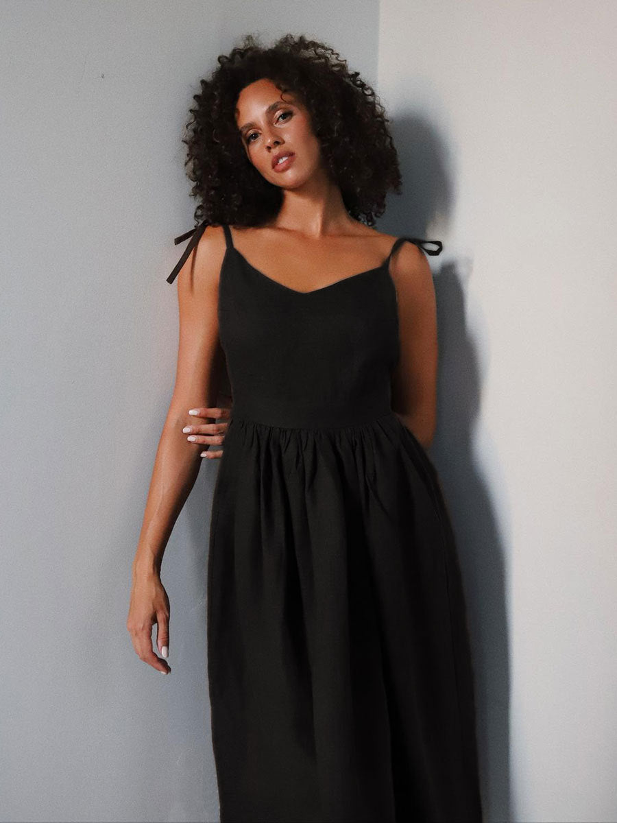 Robe d’Été Bohème 100 % Coton. Élégance Naturelle